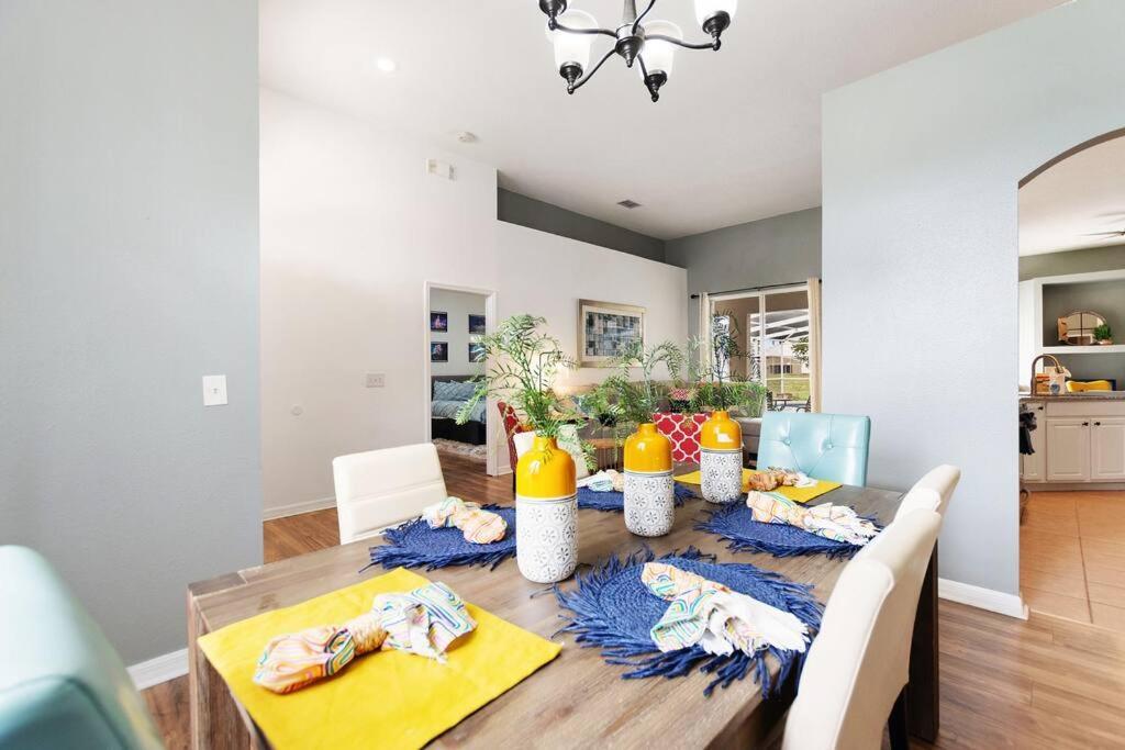 Spacious Disney Themed 5Bed Villa! Private Heated Enclosed Pool/Spa/Bbq! 达文波特 外观 照片