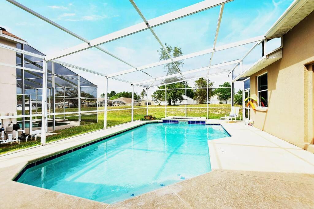 Spacious Disney Themed 5Bed Villa! Private Heated Enclosed Pool/Spa/Bbq! 达文波特 外观 照片